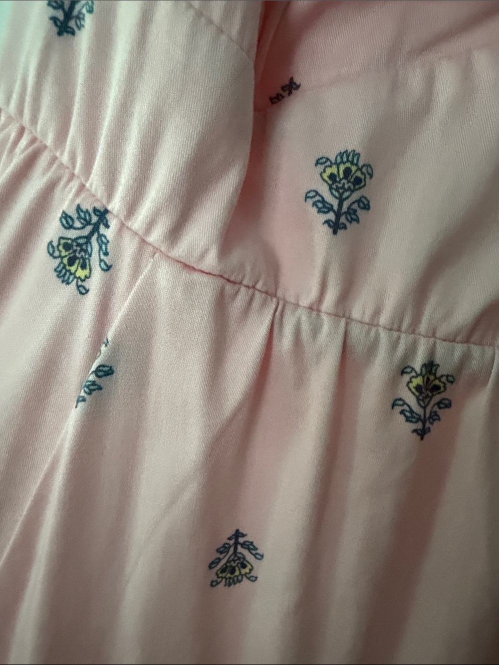torrid Pink Floral Square-Neck Midi Dress with Puff Sleeves - Picture 5 of 5